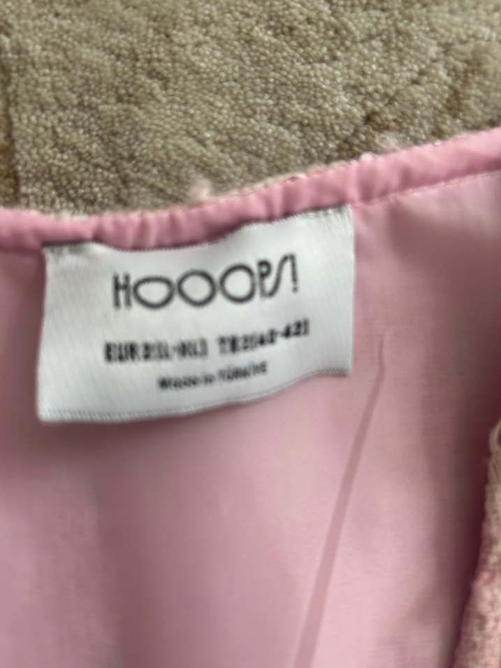 Pudra Pileli V Yakalı Uzun Elbise - Görsel 4