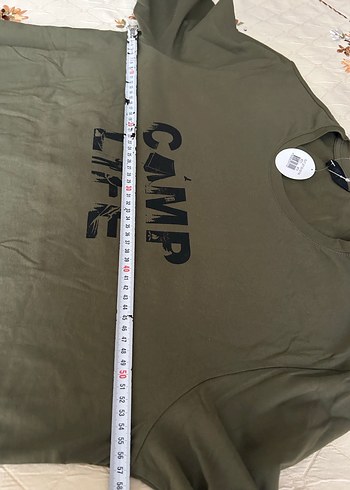 Erkek Haki Uzun Kollu Sweatshirt - Görsel 7