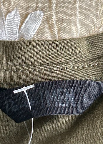 Erkek Haki Uzun Kollu Sweatshirt - Görsel 3