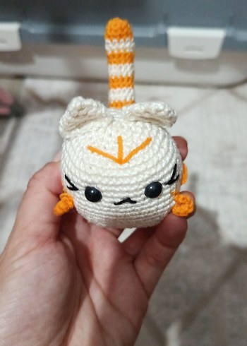 Diğer El Yapımı Küçük Beyaz Tığ Amigurumi Oyuncak