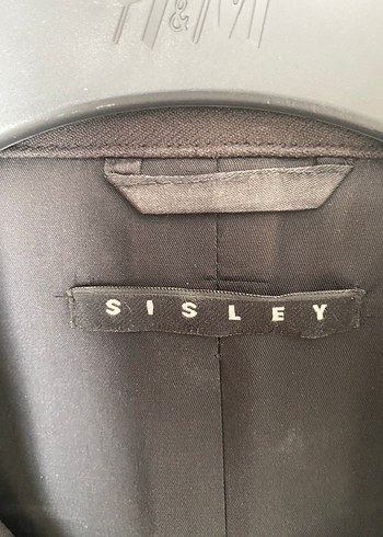 Düğmeli siyah Kadın spor ceket - Görsel 2