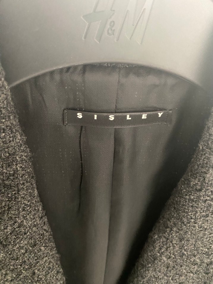 Gri Düğmeli Kadın Blazer Ceket - Görsel 3