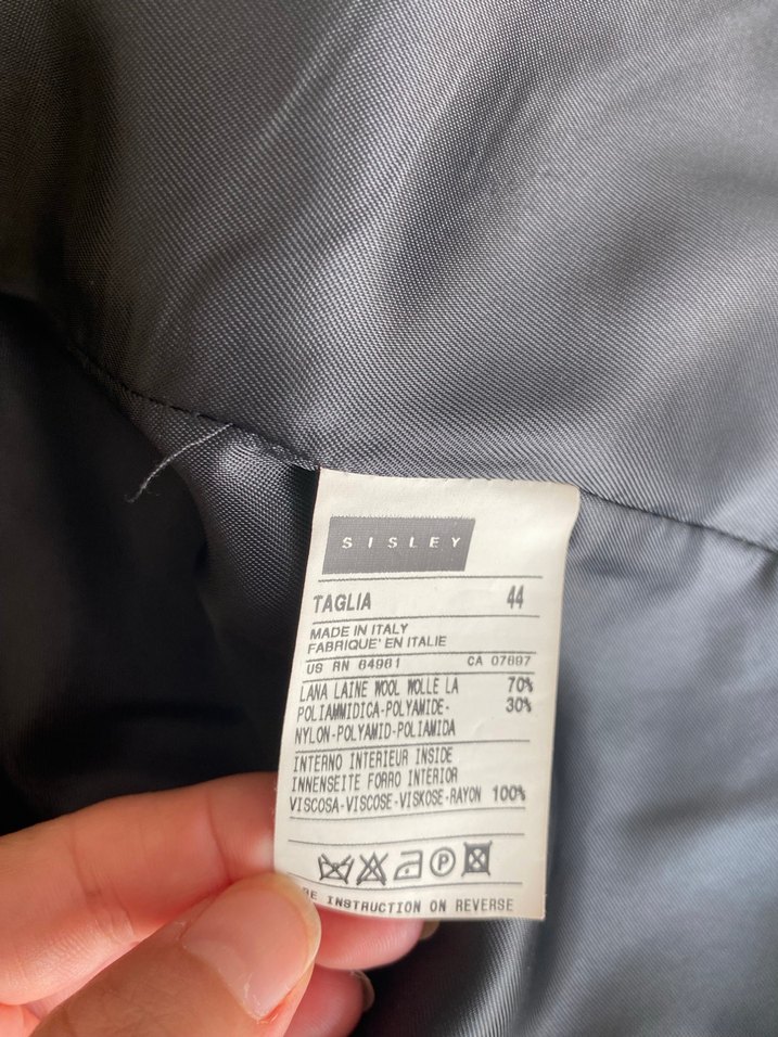 Gri Düğmeli Kadın Blazer Ceket - Görsel 5