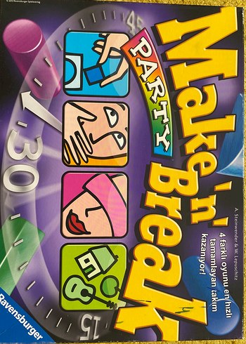Make'n Break Party - 4 Farklı Hızlı Oyun