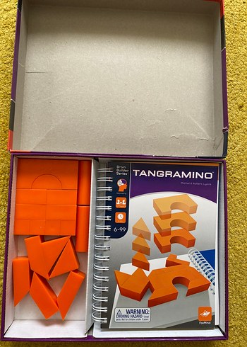 Tangramino Çok Renkli Eğitici Oyuncak - Görsel 3