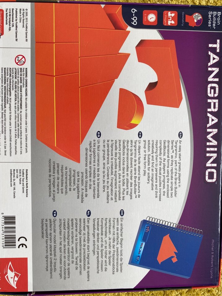 Tangramino Çok Renkli Eğitici Oyuncak - Görsel 2