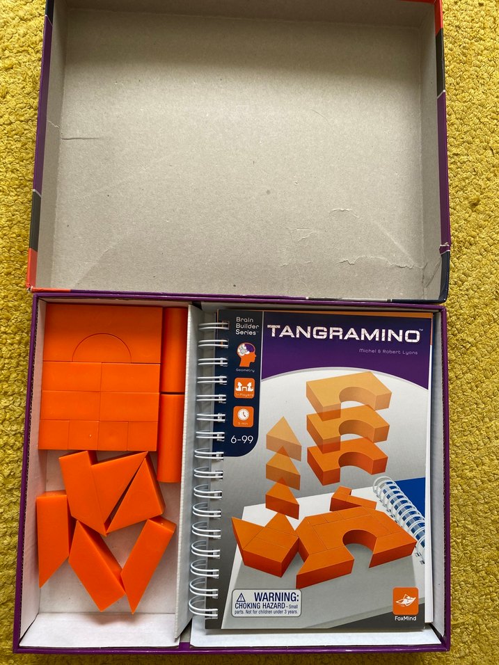 Tangramino Çok Renkli Eğitici Oyuncak - Görsel 3