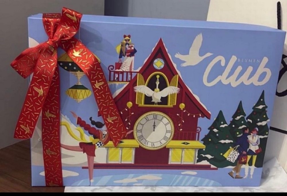 Mavi Kağıt Kutu poşet - Görsel 2