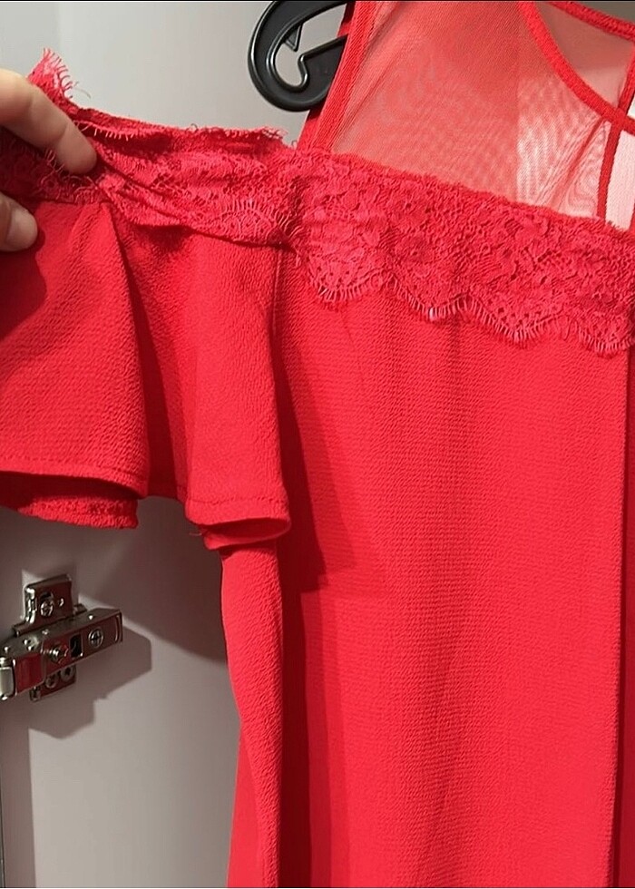 Kırmızı blüz - Görsel 2