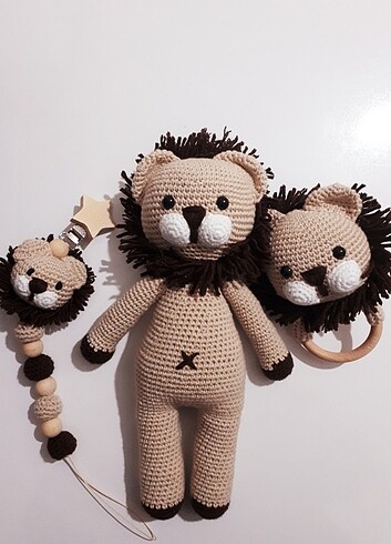 Amigurumi Aslan set 