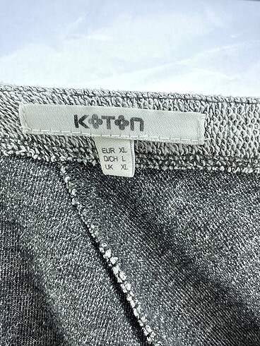 xl Beden gri Renk Koton Kısa Elbise %70 İndirimli.