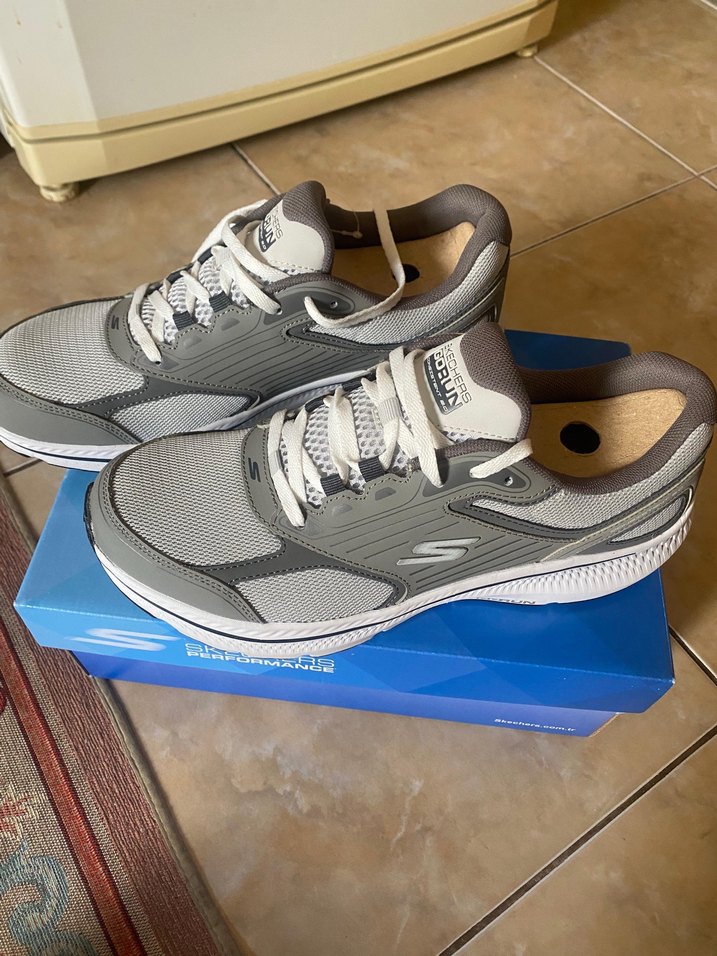 Gri erkek Spor Ayakkabı - - Görsel 2