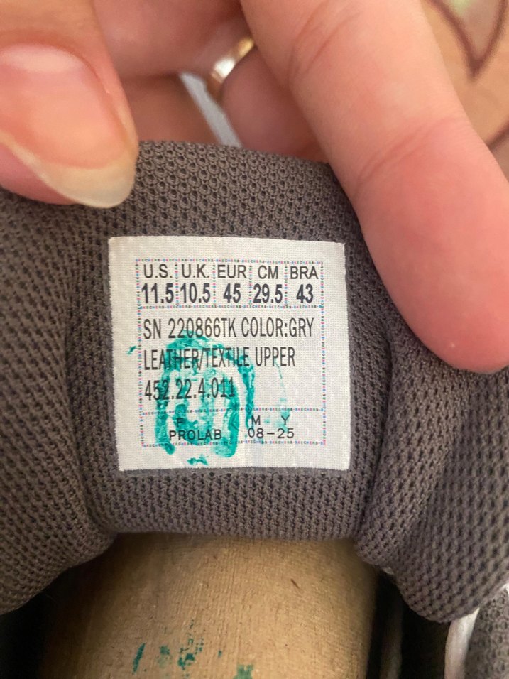 Gri erkek Spor Ayakkabı - - Görsel 5