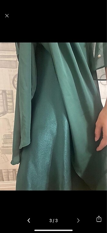 universal Beden Yeşil elbise