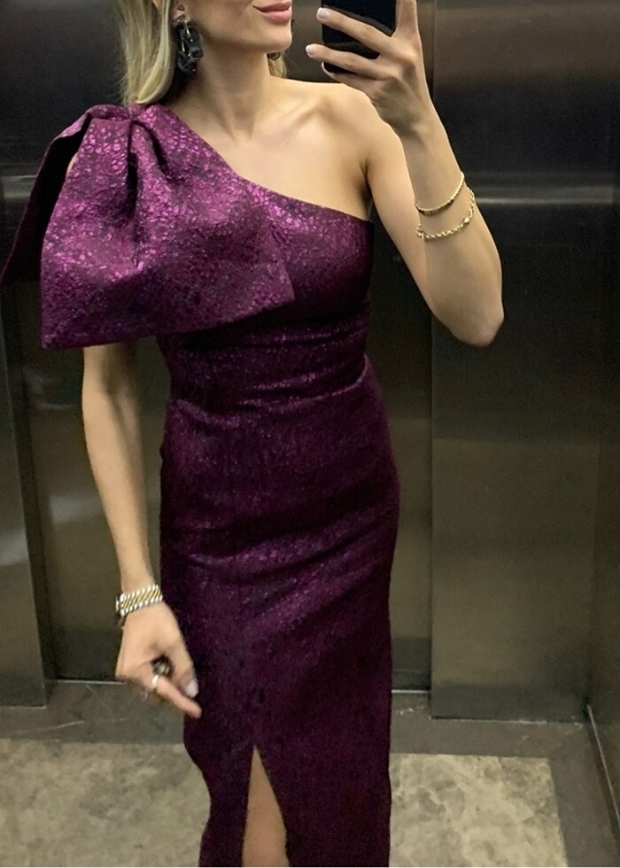 Mor abiye - Görsel 2