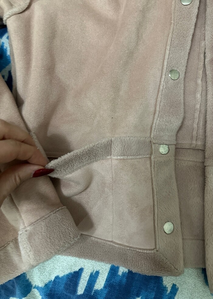 Toz Pembe mont ince - Görsel 2