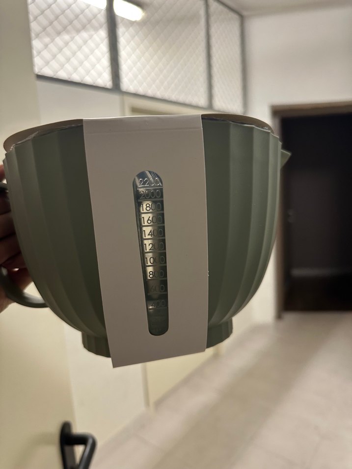 Colessa 2,6 L Yeşil Plastik Karıştırma Kabı - Görsel 5