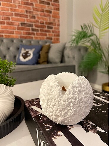 Meteor taş mum