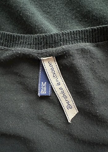 Bershka koyu yeşil kazak - Görsel 6