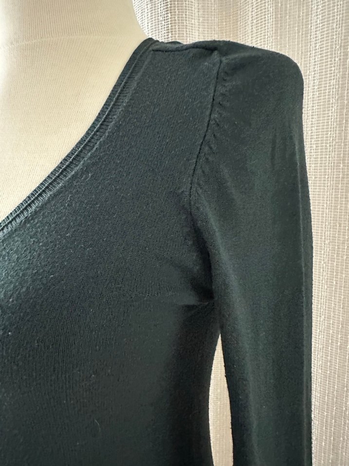 Bershka koyu yeşil kazak - Görsel 4