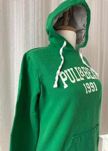 Pull&Bear Yeşil Hudi - Görsel 3