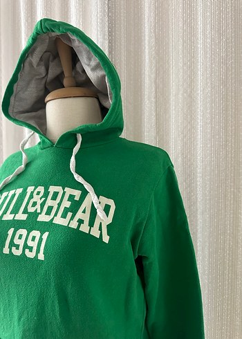 Pull&Bear Yeşil Hudi - Görsel 4