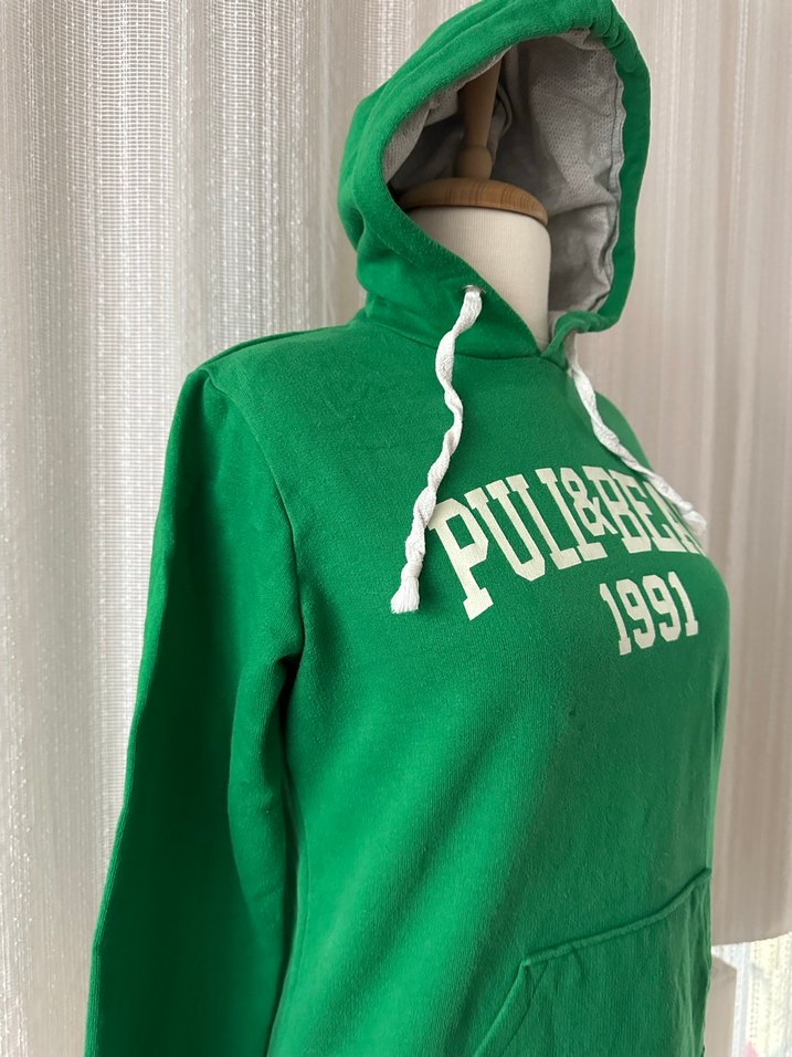 Pull&Bear Yeşil Hudi - Görsel 3