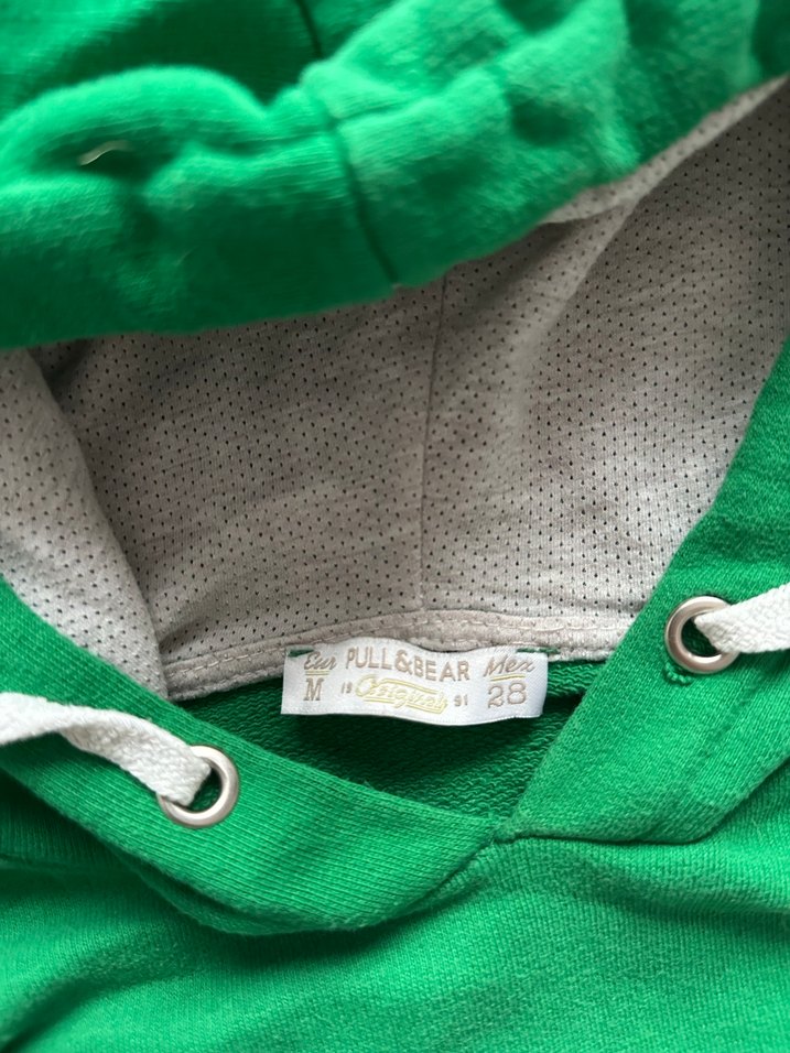 Pull&Bear Yeşil Hudi - Görsel 5