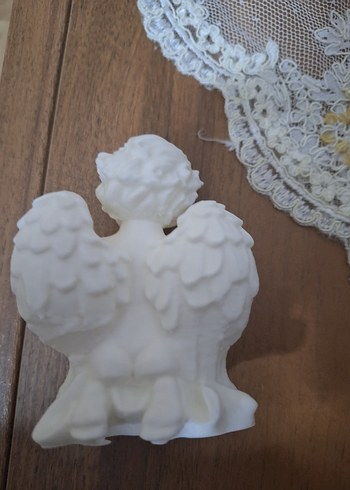 Beyaz Melek Figürin - Görsel 3