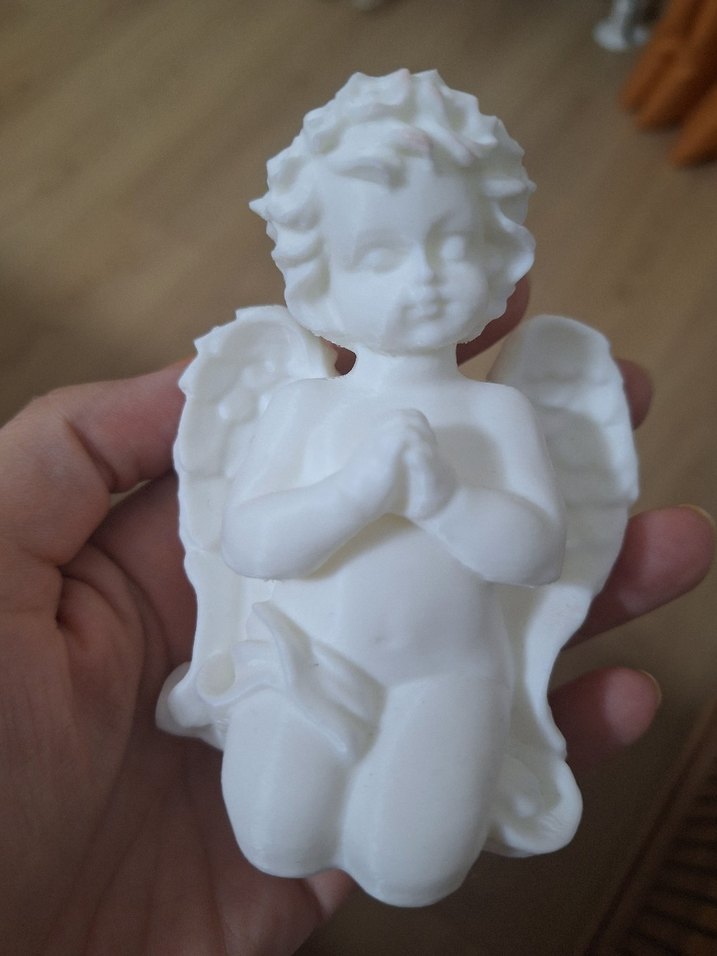 Beyaz Melek Figürin - Görsel 5