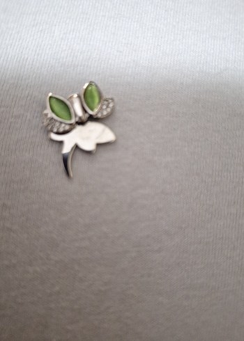 Yeşil Boncuklu Kadın kolye ucu - Görsel 2