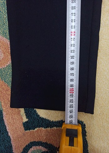 Zara Siyah Rahat Kesim Kadın Kumaş Pantolon