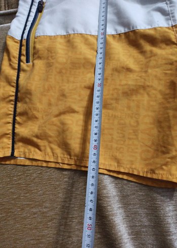 Sarı Bel Detaylı Erkek Deniz  Şortu - Görsel 2