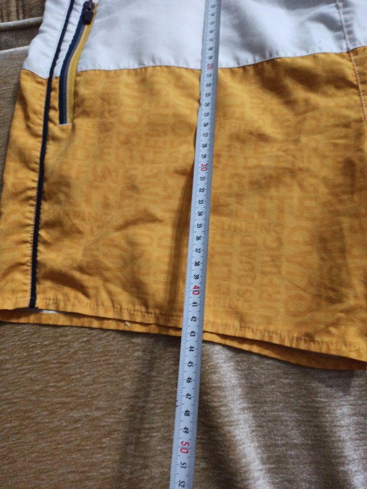 Sarı Bel Detaylı Erkek Deniz  Şortu - Görsel 2