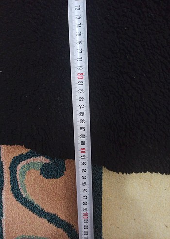 Siyah Düğmeli Midi Kadın Kaban - Görsel 2