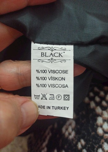 Siyah Düğmeli Midi Kadın Kaban - Görsel 6