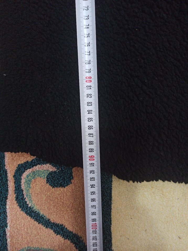 Siyah Düğmeli Midi Kadın Kaban - Görsel 2