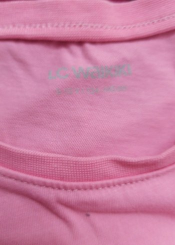 Kız Çocuk Pembe Pamuklu Tişört ve gömlek - Görsel 10