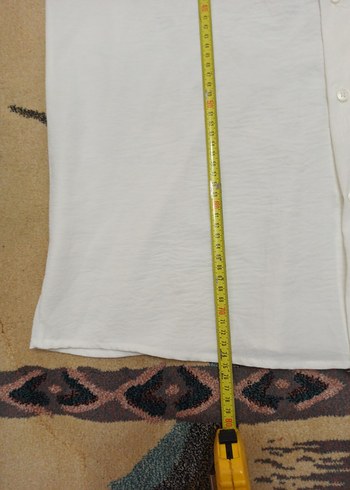 Mavi Jeans Beyaz Erkek Gömlek, Uzun Kollu, Bol Kesim