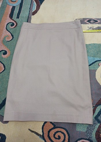 Bej Midi Kalem Etek