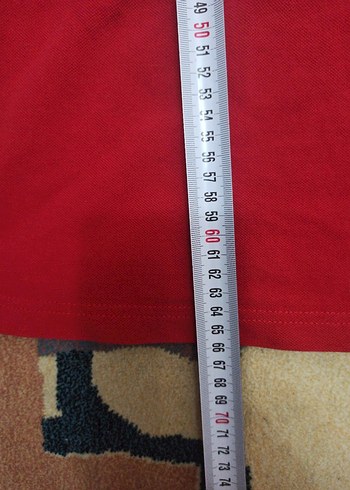 Kırmızı Erkek Polo Tişört - Görsel 2