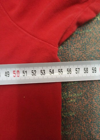 Kırmızı Erkek Polo Tişört - Görsel 3