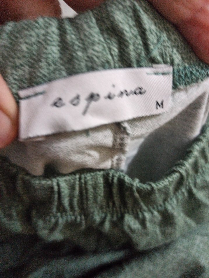 Yeşil Pamuklu Kadın kapri - Görsel 4