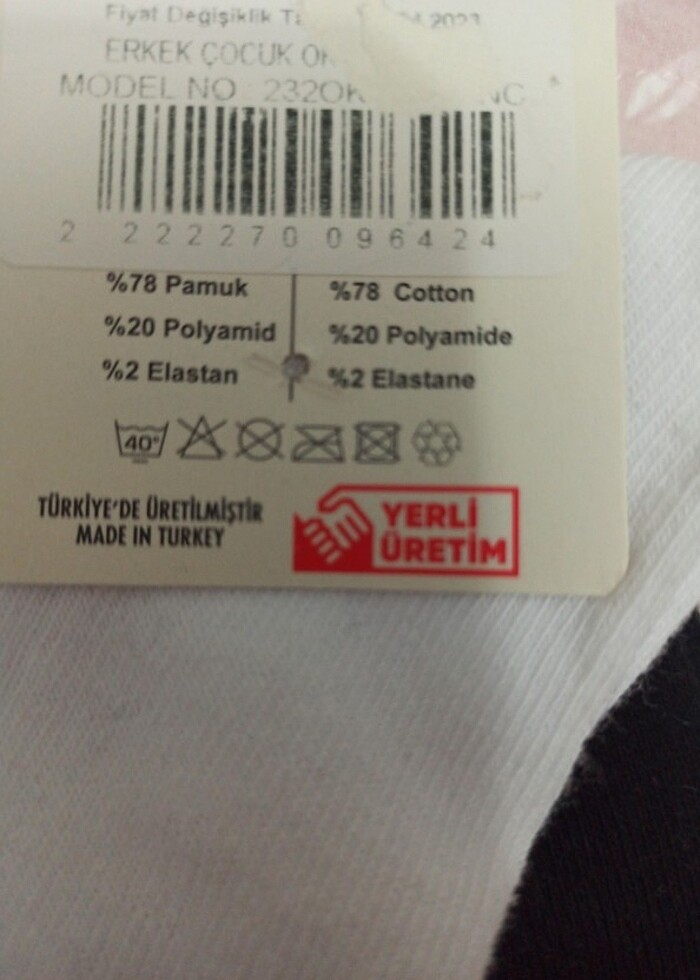 Üçlü çorap - Görsel 3