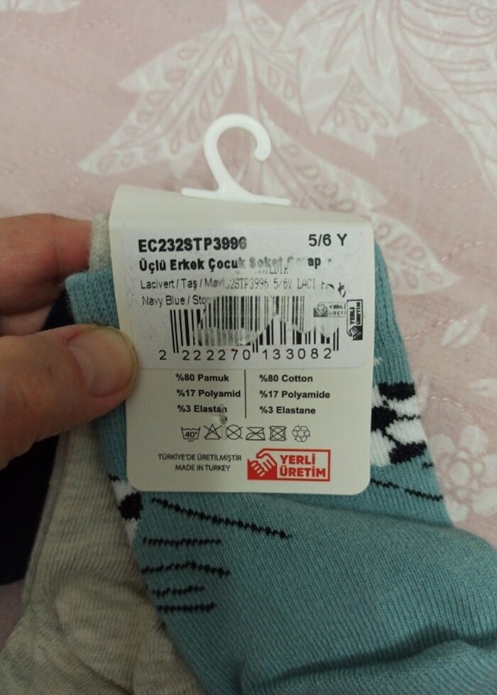 Üçlü çorap - Görsel 4