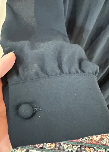 Beyaz yaka detayı içi astarlı ister tunik ister elbise olarak - Görsel 4