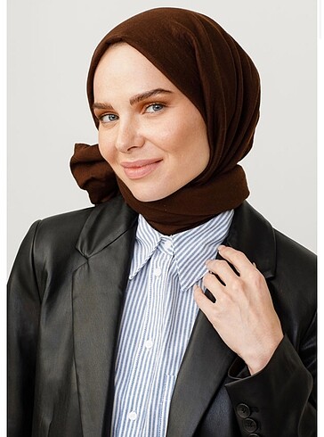 Valor Scarf Acı Kahve Kraş Şal