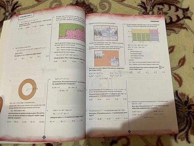  Beden Toprak yayınları ayt matematik yeni nesil