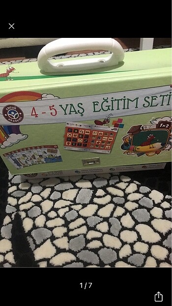 Çocuk akademi eğitim seti 4-5 yaş