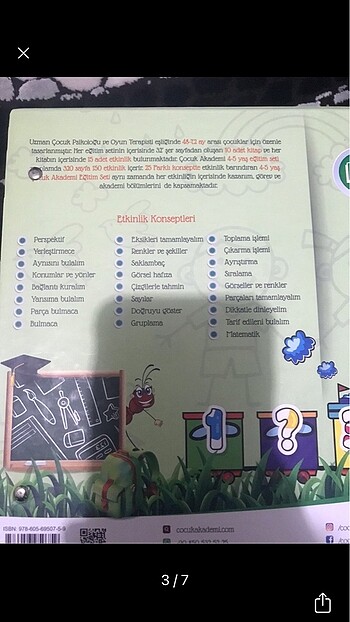 Beden Çocuk akademi eğitim seti 4-5 yaş